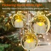 PChero Tea Lights Candles with Timer, 12 Packs Flickering Flameless
