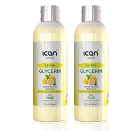 ICAN London Lemon Glycerine for Dry Skin, 250ml, Pack of 2