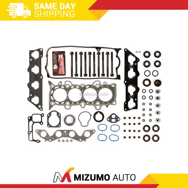 Mizumo Auto Graphite Head Gasket Bolts Set Fit 01-05 Honda