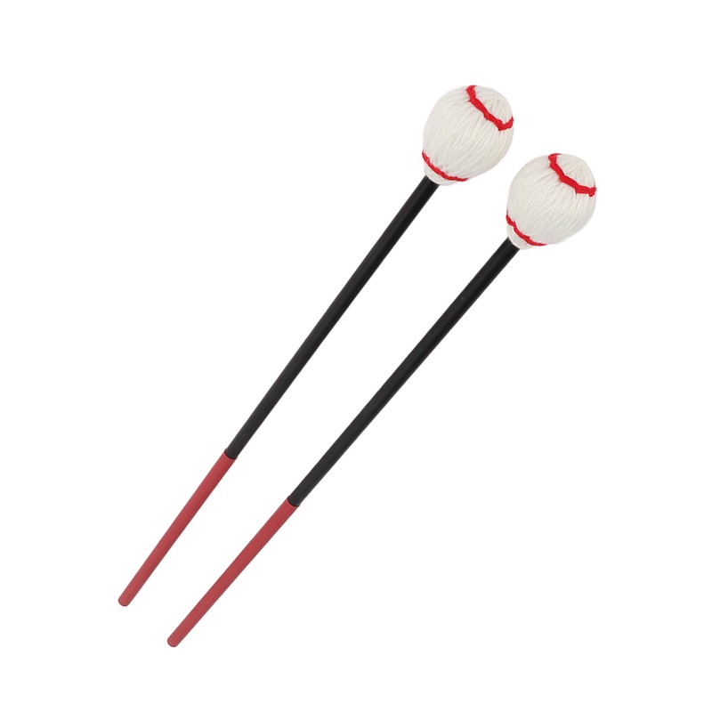 Marimba Mallet Xylophone Stick Hammer Wooden Handle Set Kit Instrument
