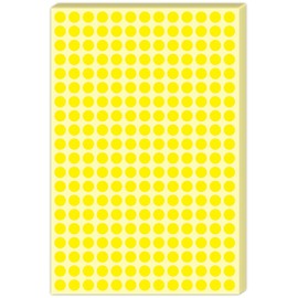 WBway NC-8530 NC-8530 (Choose Color) Color Labels, 0.3 inches (8 mm), Set of 30 (7,800 Pieces) (Red)