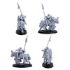 Medieval Royal Knights Cavalry Spearmen, Highlands Miniatures Historical Role Playing