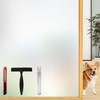 Frosted Glass Window Privacy Film, Removable, Static Cling, Heat/UV Protection,