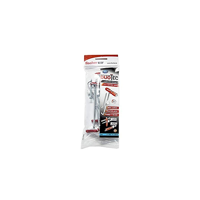 fischer 541889 Bolsa Con tornillo DuoTec 10 Screws, Radiators, Dowels