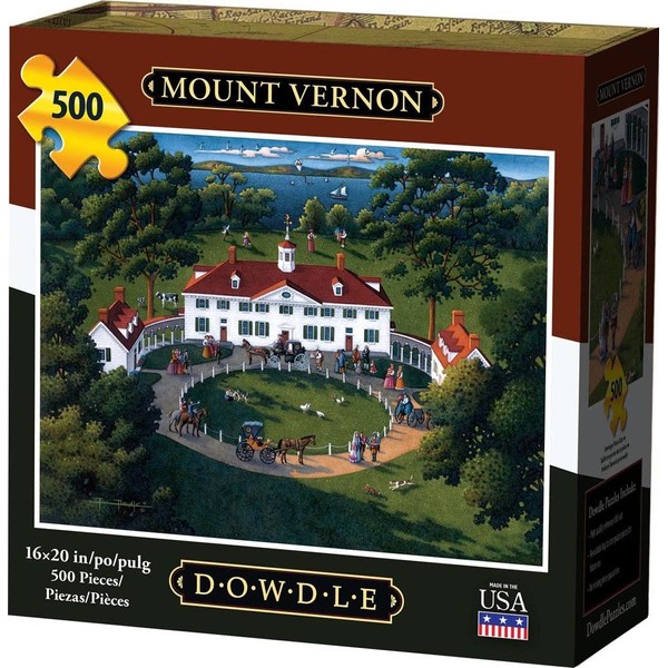 Dowdle Jigsaw Puzzle - Mount Vernon - 500 Piece