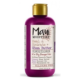 Maui Moisture Heal & Hydrate + Shea Butter Conditioner to Repair & Deeply Moisturize Tight Curly Hair with Coconut & Macademia Oils, Vegan, Silicone-, Paraben- & Sulfate-Free, 3.3 fl oz