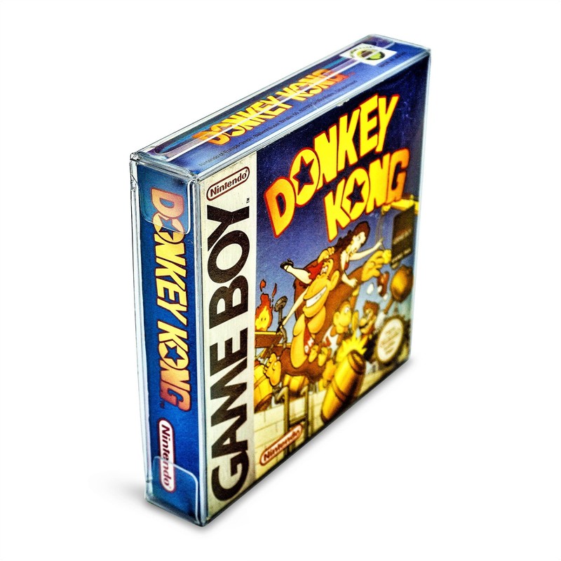 RESET RETRO 10x Klarsicht Schutzhüllen passend für Game Boy Classic