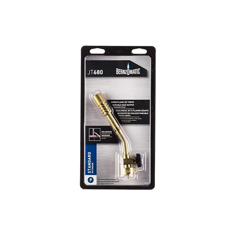 BernzoMatic JT680 361473 Jumbo Flame Torch Head-Single Pack