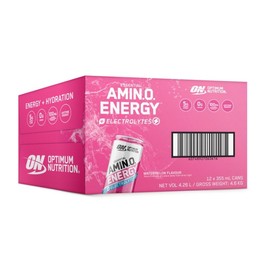 Optimum Nutrition Amin.O.Energy + Electrolytes Watermelon 355ml X 12