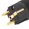 Monosaudio Pure Copper 24K GoldPlated Power Plug for Audio Power