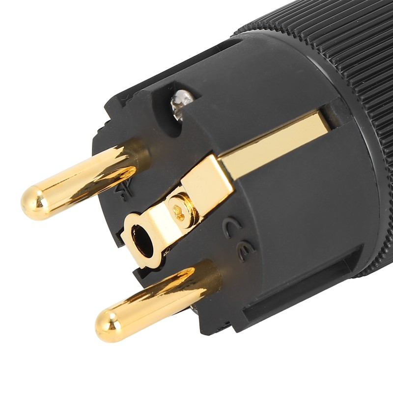 Monosaudio Pure Copper 24K GoldPlated Power Plug for Audio Power