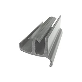 Gordon Glass® Gray Sliding Shower Door Bottom Guide 1-3/8" Wide x 3" Long