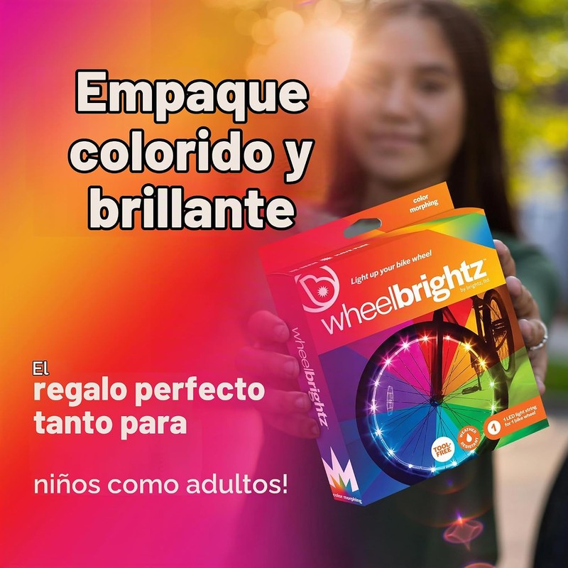 Brightz Wheel Color Seleccionable - Serie LED para Rueda de
