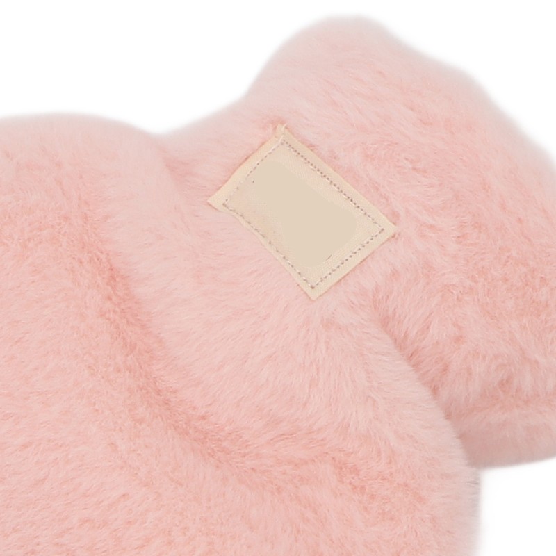 PVC Hot Water Bag with Soft Plush Cover Leakproof Winter
