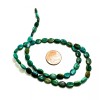 Perfect Gems Natural Genuine Blue Turquoise Flat Oval Polished Smooth