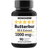 MONOHERB Butterbur Extract 1000 mg - 90 Vegetarian Capsules