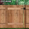 Self Locking Gate Latch with Spring Cable Pull, Heavy Duty