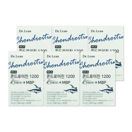 Dr. Lin 닥터린 콘드로이친 1200 콘레이티 + MBP 1200mg 30정 6개/mjc Dr. Lin Chondroitin 1200 ConRayti + MBP 1200mg 30 Tablets 6 pcs/mjc