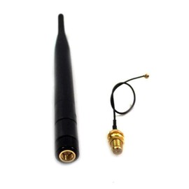 2.4GHz 3dB SMA Antenna with U.FL UFL Pigtail