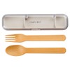 Masakazu Moslet Woodgrain Cutlery Set NT Size: Approx. W4.8 D19.5