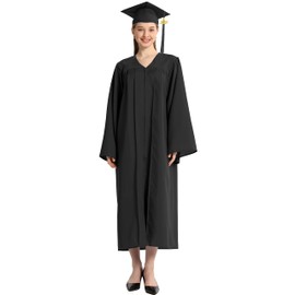 Grad HAGO Unisex Graduation Cap and Gown Tassel Set with 2025 and 2026 for High School and Bachelor