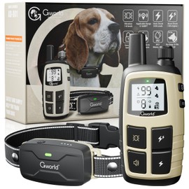 Dog Shock Collar - Exclusive Shock-Prohibition Lock Mode, Dog Training Collar with 209 Levels of Control 5 Training Modes, Rechargeable E-Collar for Dogs with Remote IPX7 for All Breeds Sizes