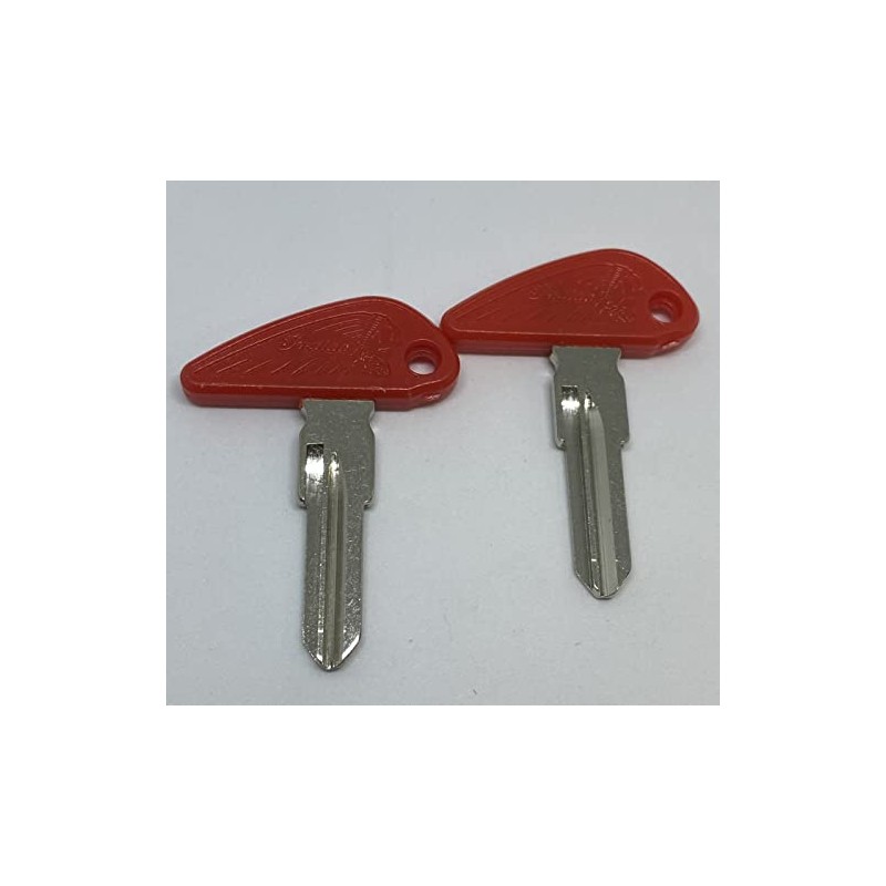 Replace Key Blanks for Indian Scout Motorcycles 2-Key Blanks SafeCo