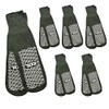 MediCounter 6 pairs Double Tread Bariatric Slipper Socks/Fall Prevention Socks-