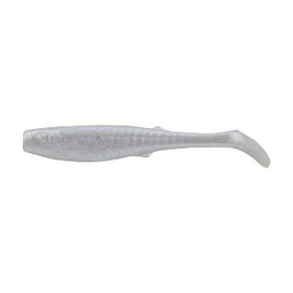Berkley Gulp! Saltwater Paddleshad Fishing Soft Bait, Chrome, 4in