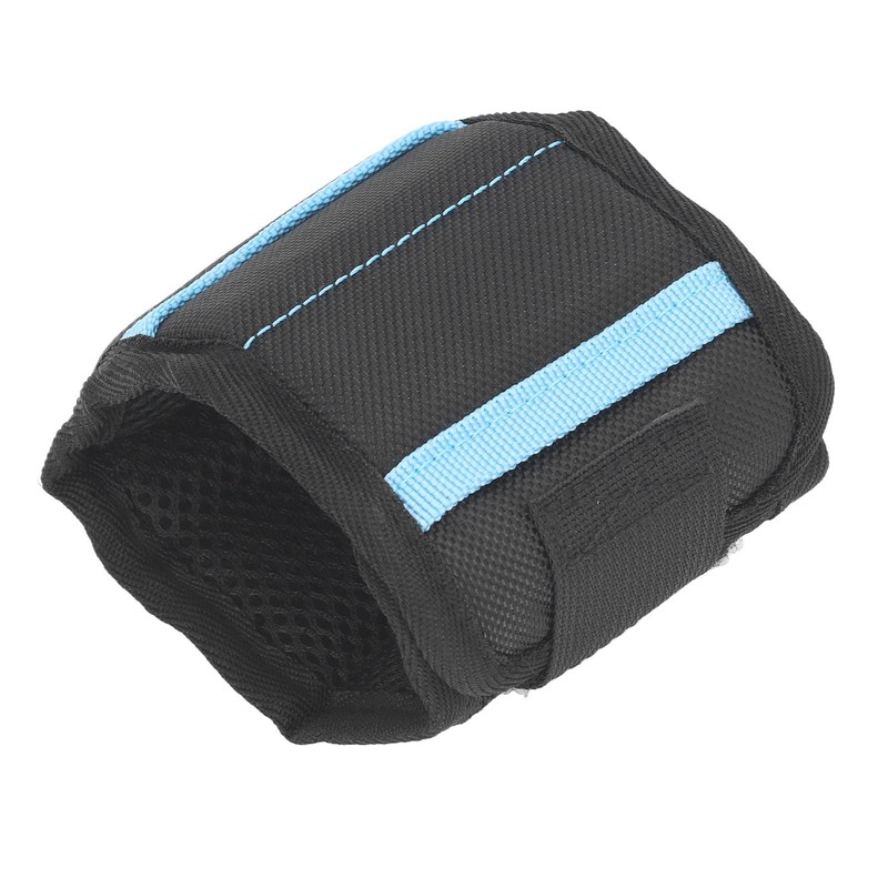 5 Grids Magnetic Wristband 20 Strong Magnets Tool Holder Black