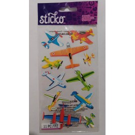 Sticko Stickers Toy Plane Airplanes Scrapbook