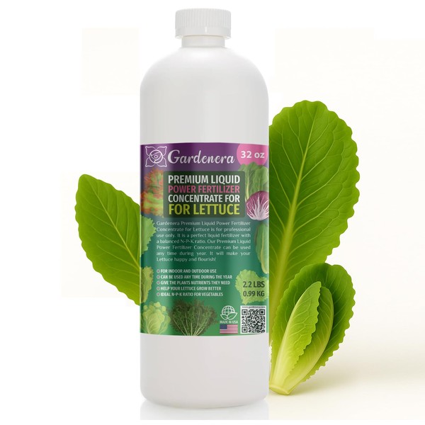 Liquid Power Lettuce Fertilizer - Premium Liquid Plant Food for