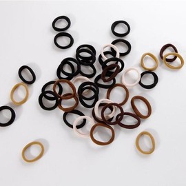 Thick, plump, sturdy hair tie, hair elastic band 20P A0009 / 두꺼운 통통 튼튼한 머리 헤어끈 머리끈 고무줄 20P A0009