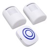Wireless Doorbell Alarm Motion Sensor Detector Alert with 2 Sensor