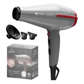 Secadora Cabello Profesional Tempo 3d Titan Keratin Motor Ac                                                                                          