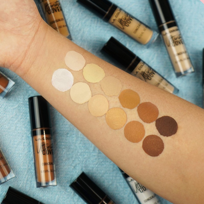 L.A. Colors Ultimate Cover Concealer- Cashew, 0.13 Fl Oz