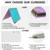 Clipboard Folio with Storage Clipboards Padfolio Notebook for Letter Size