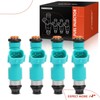 A-Premium Set of 4 Fuel Injectors Compatible with Nissan Sentra