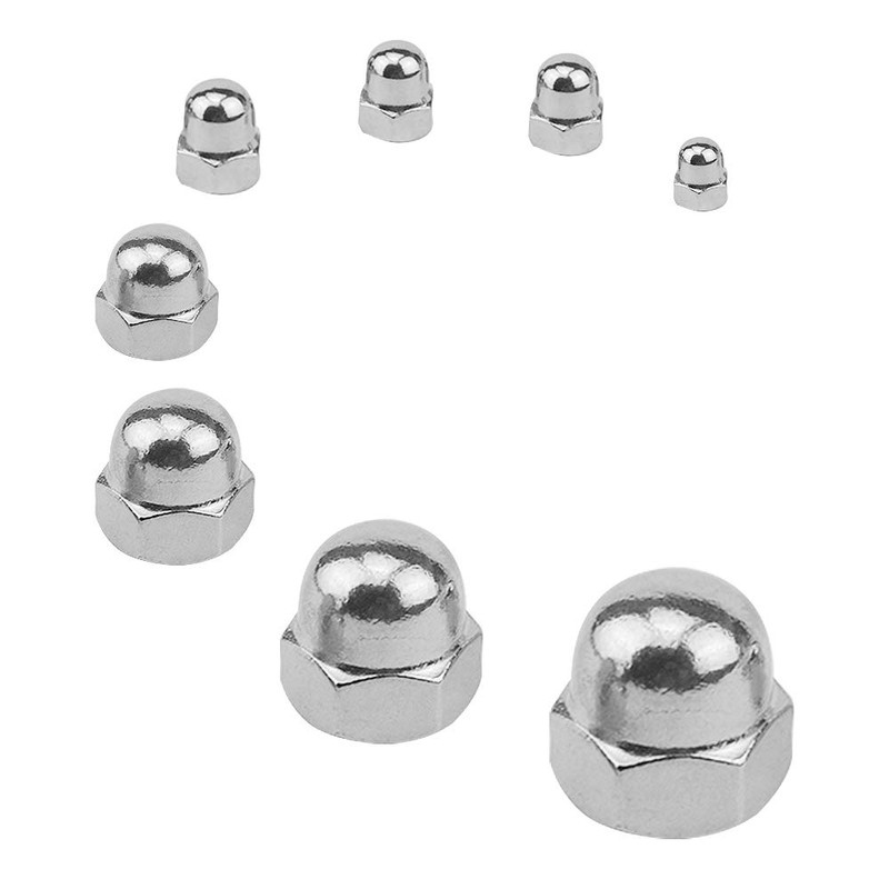 BGTXINGI 140Pcs 7Kinds 304 Stainless Steel M3 M4 M5 M6