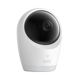 eufy Baby Monitor E21 Add-On Camera, 4K UHD Resolution, 330° Pan and 60° Tilt, 8× Zoom, Night Vision, 5000mAh Built-in Battery, ANR