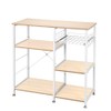 3-Tier Kitchen Baker's Rack Utility Microwave Oven Stand Storage Cart
