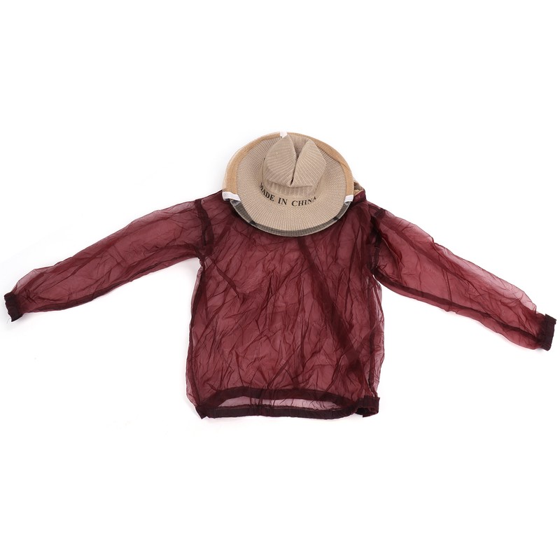 Beekeeping Protective Veil Jacket Clothes with Hat Bee Suit Beekeeper