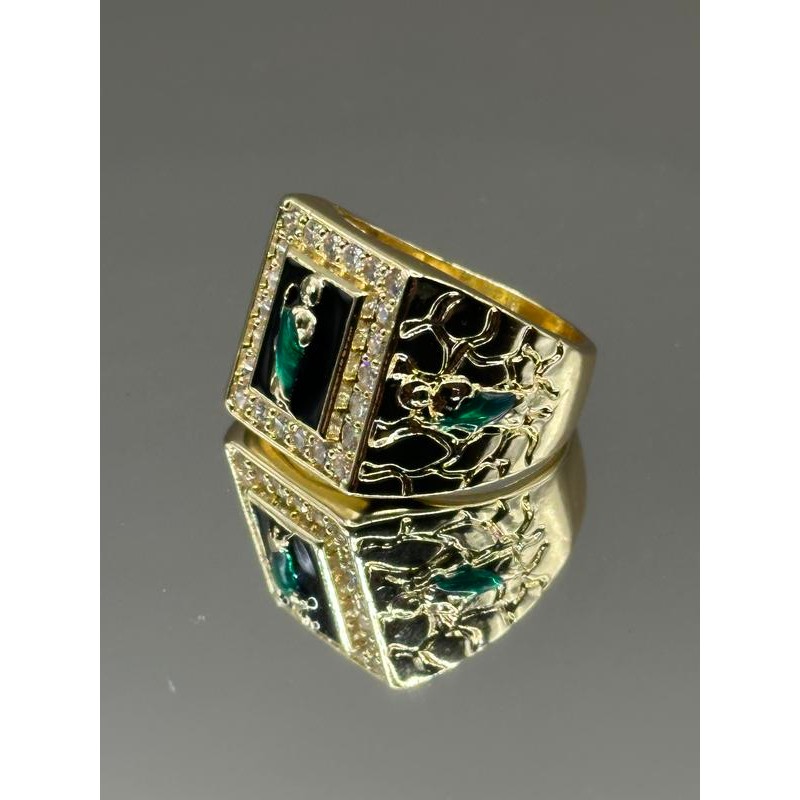 San Judas Ring - Gold-Filled - Men's Religious Jewelry -