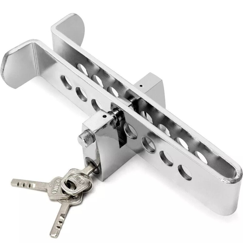 Unbranded Stainless Steel Brake Pedal Lock Security Car Auto Clutch