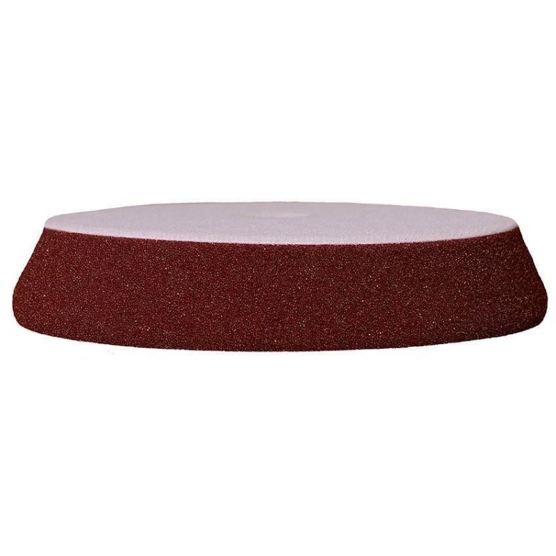 Buff and Shine® 6" Uro-Tec™ Maroon Med. Cut/Polishing Foam Grip