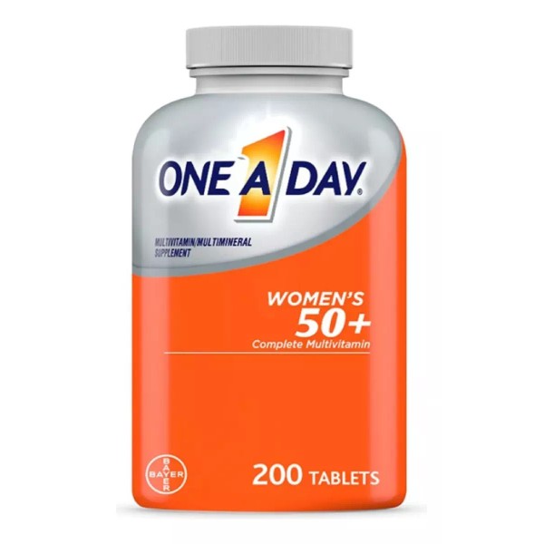 Bayer Multivitaminas Mujer +50 Años (200) One A Day Americano