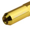 60mm Aluminum M12 x 1.5 6-Point 20mm OD Gold 20