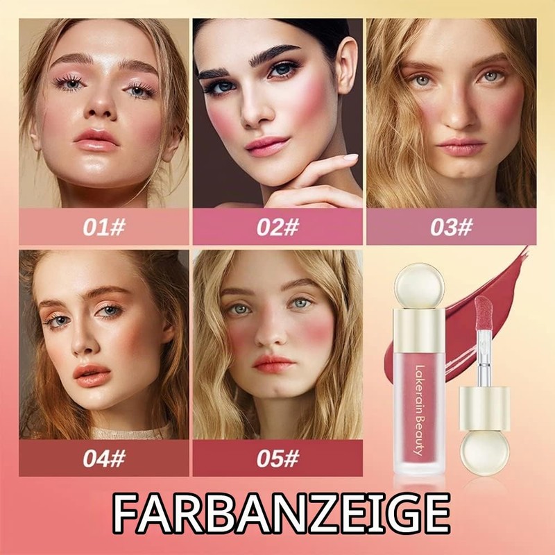 Matte Liquid Blushes Velvet Liquid Blush Lightweight Breathable Cream Cheek