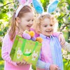 AouEtnay 12 Pcs Easter Gift Bags with Handles for Kids,