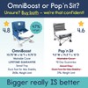 hiccapop OmniBoost Travel Booster Seat with Tray for Baby |